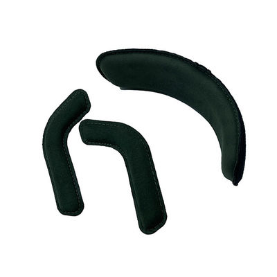 Il casco tattico universale 100g riempie il colore nero del materiale regolabile del cotone